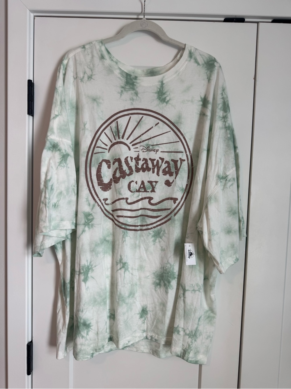 NWT Disney Castaway Cay TieDye Unisex Tee